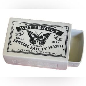 Vintage-Inspired Matchbox